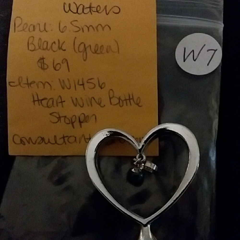 Heart Wine Bottle Stopper (W7)